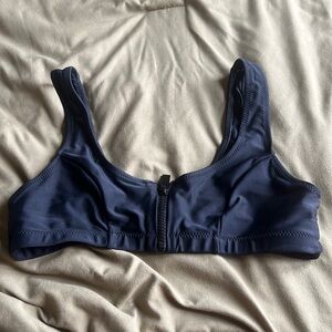 Maui black blackbough bikini top